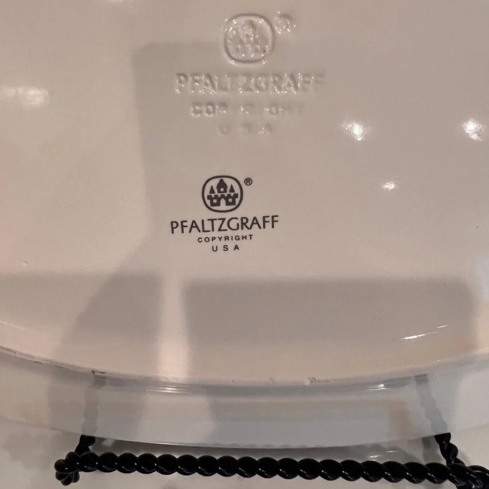 Vintage Pfaltzgraff “ Holly Joy “ platter, plate ,
